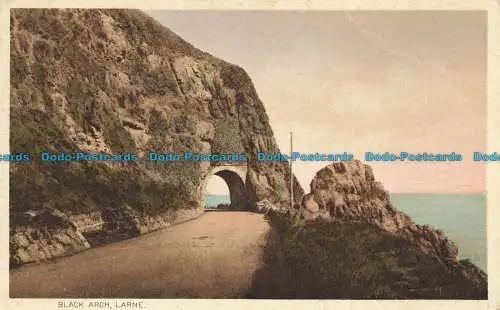 R631131 Larne. Schwarzer Bogen. Postkarte