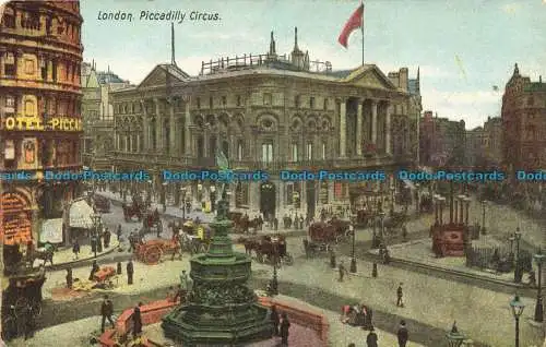 R631135 London. Piccadilly Circus. Postkarte