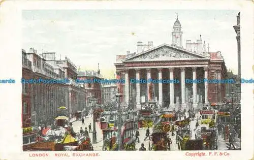 R631213 London. Royal Exchange. D. und D.G