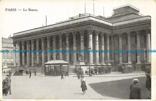 R631215 Paris. Die Börse. Postkarte