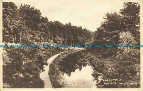 R631223 Flottenkanal und Pystockhölzer. F. Frith. 1947