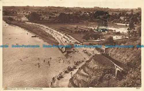 R631260 Paignton. Goodrington Bathing Beach. 1947