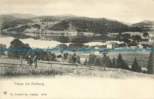 R631281 Titisee Mit Feldberg. Dr. Trenkler