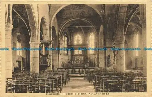 R631284 Marcinelle. Kirche St. Martin. Hanquinet