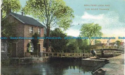 R631542 Boulters Lock und die Themse. G.D. und D.L