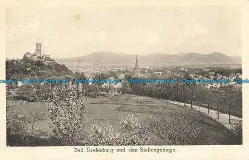 R631295 Bad Godesberg und das Siebengebirge. Wwe. W. Dreesbach