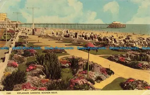 R631342 Bognor Regis. Esplanade Gardens. Norman. Schuhschmied und Etheridge