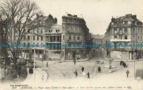 R631614 Amiens. René Goblet Square und Allart Street. LL. 507