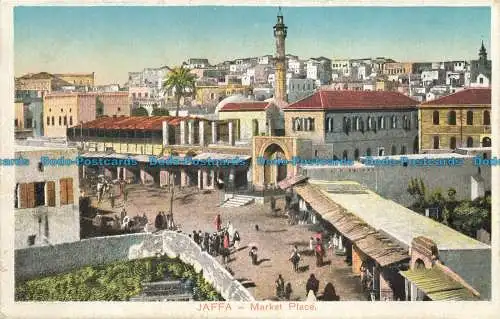 R631384 Jaffa. Marktplatz. Der Kairo Postcard Trust. Serie. 804