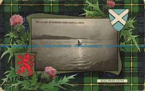 R631651 Oban. Die Insel Kerrera von Dunolly. M.J