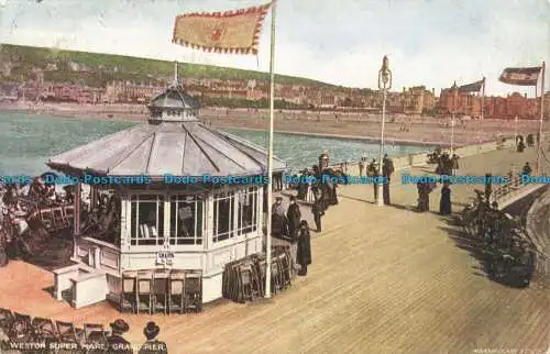 R631666 Weston Super Mare. Grand Pier. Ingram Clark. 1906