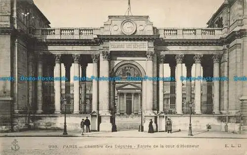 R631674 Paris. Abgeordnetenkammer. E. Le Deley