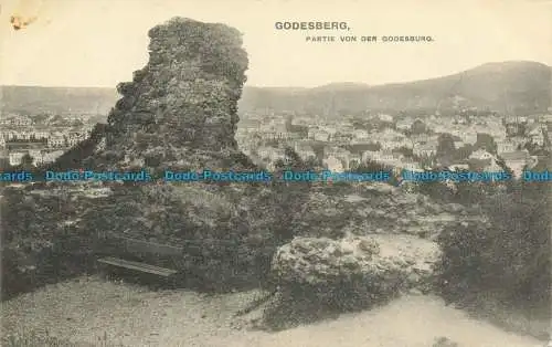 R631680 Godesberg. Teil von der Godesburg. Z.u.V.G. Thien