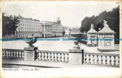 R631699 Brüssel. Königspalast. Postkarte