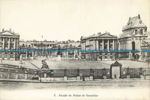 R631742 Fassade des Schlosses Versailles. Edia