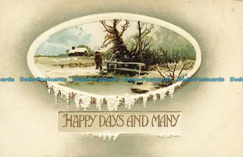 R631824 Happy Days und viele. B. B. Serie. Nein. E. 276. 1912