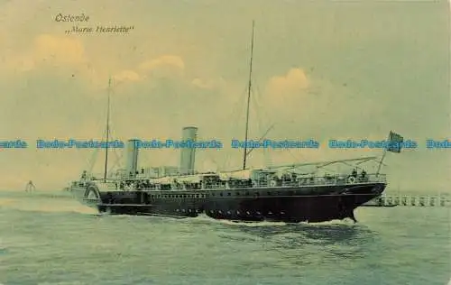 R632555 Ostende. Marie Henriette. E.L. 1907