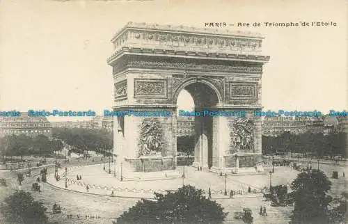 R632582 Paris. Triumphbogen des Sterns. Edia. H.V