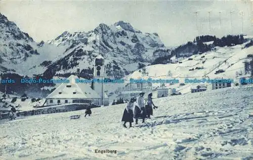 R632585 Engelberg. Robert Hess. Postkarte