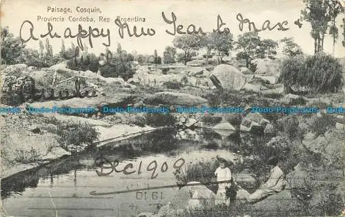 R632601 Argentinien. Landschaft. Cosquin. Provinz Cordoba. Rep. R. Rosauer. 1910