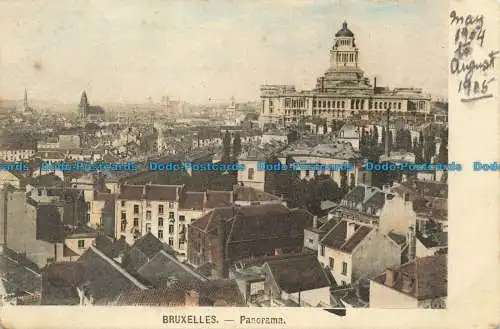 R632623 Brüssel. Panorama. Postkarte