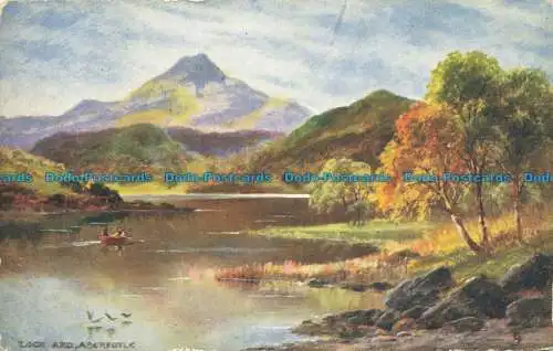 R632647 Aberfoyle. Loch Ard. Durch die Trossachs. Tuck. Öle. 6679