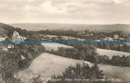 R632655 Reigate. Blick von der nahe gelegenen Hängebrücke. F. Frith. Nein. 54134