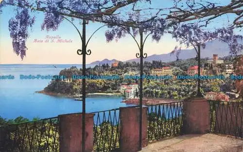 R632686 Rapallo. Bucht von S. Michele. Brunner