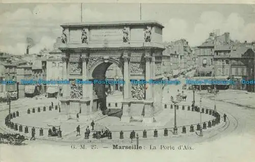 R632000 Marseille. Die Porte d Aix. G.M