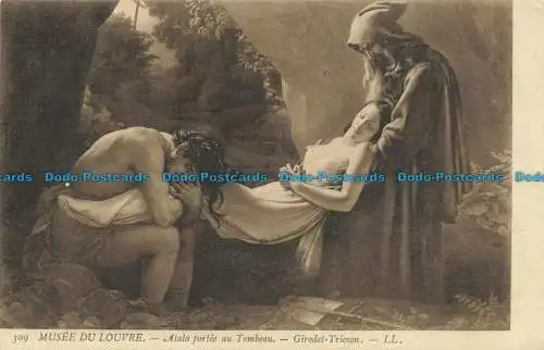 R632001 Louvre-Museum. Atala zum Grab getragen. Girodet Trioson. LL. 309