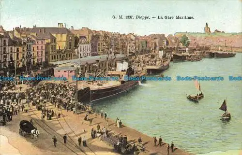 R632704 Dieppe. Der Bahnhof Maritime. G.M