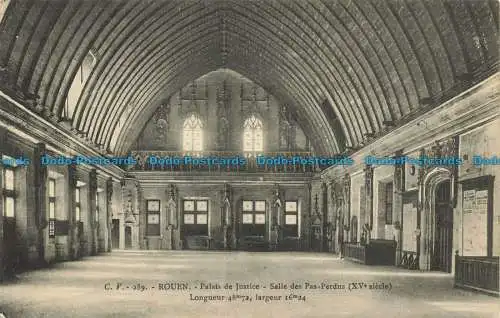 R632706 Rouen. Justizpalast. Raum der verlorenen Schritte