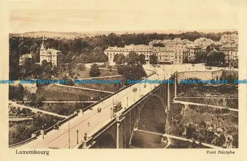 R632720 Luxemburg. Adolphebrücke. Th. Wirol