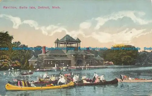 R632726 Mich. Pavillon. Belle Isle. Detroit