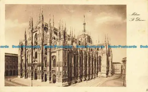 R632735 Mailand. Der Dom. Caesar Haar