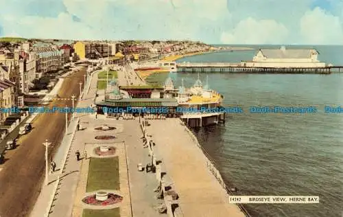 R632061 Herne Bay. Birdseye View. Norman. Schuhschmied und Etheridge. Fotografie