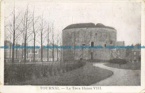 R632749 Tournai. Der Turm Heinrich VIII