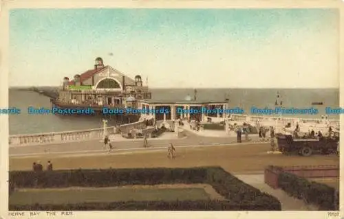 R632062 Herne Bay. Der Pier. Photochrom