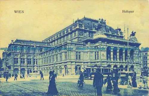 R632766 Wien. Hofoper. Postkarte