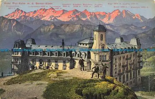 R632787 Hotel Rigi Kulm m.d. Berner Alpen. Wilhelm Frey. Nein. 681