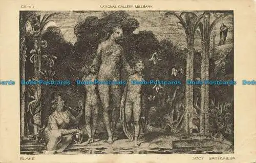 R632146 Millbank. Nationalgalerie. Bathsheba. Blake