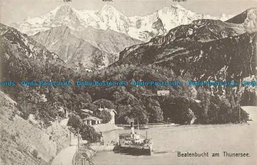 R632161 Beatenbucht am Thunersee. Ch. Brennenstuhl