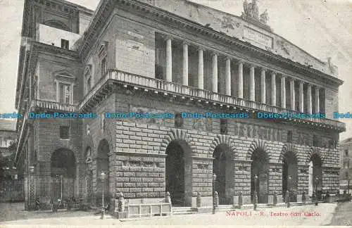 R632858 Neapel. R. Teatro San Carlo. R. und C