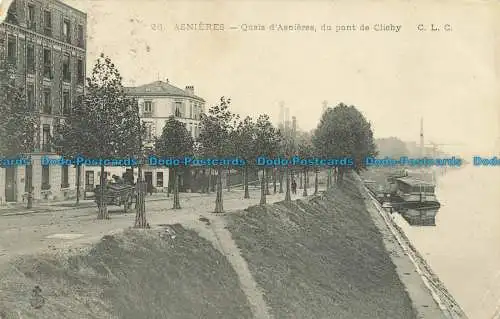 R632864 Körbe. Quais d Asnieres Du Pont de Clichy. C.L.C