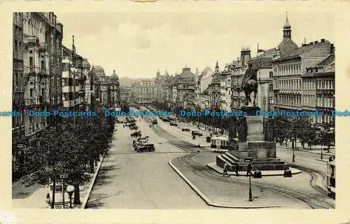 R632881 Prag. Wenzelsplatz. V.K.K.V