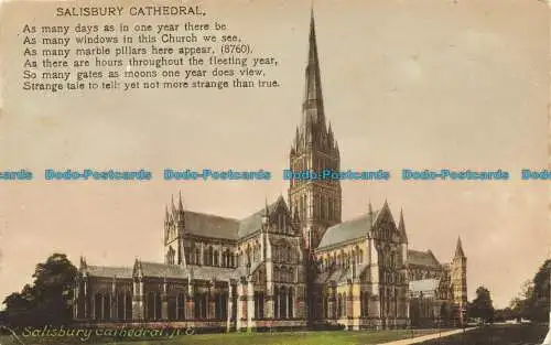 R632890 Kathedrale von Salisbury. N.E.F. Frith. Nein. 19737. A