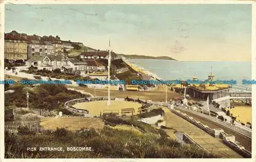 R632218 Boscombe. Eingang des Piers. 1939