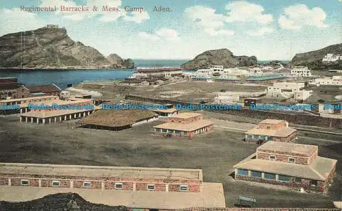 R633321 Aden. Regimentskasernen und Chaos. Camp