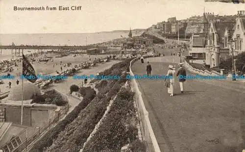 R632991 Bournemouth von East Cliff. Valentine Serie