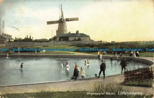 R633357 Littlehampton. Zierwasser. F. Hartmann